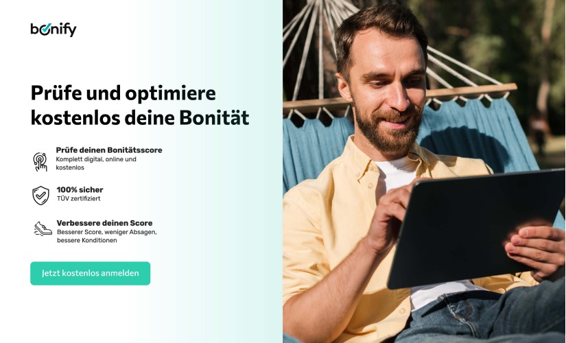 BONIFY - Prüfe und optimiere kostenlos deine Bonität!